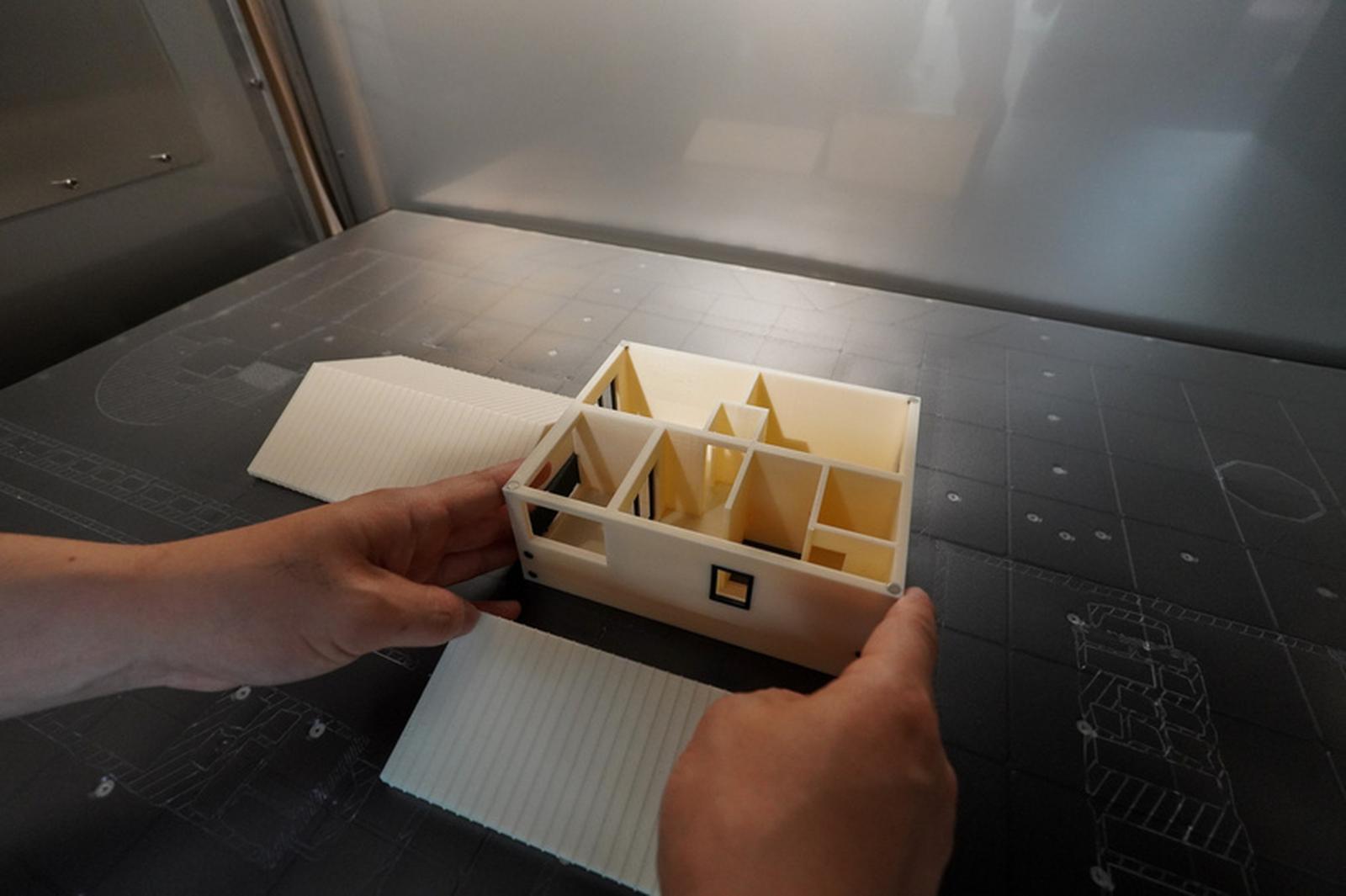 Architectural house model printed on Stratasys F770 — Photo: Stratasys