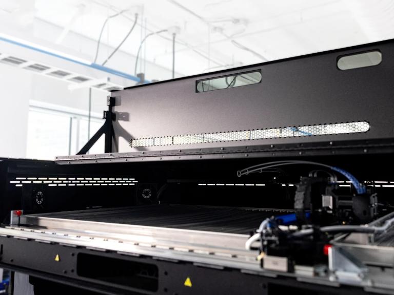 Stratasys F870 print heads — Photo: Stratasys